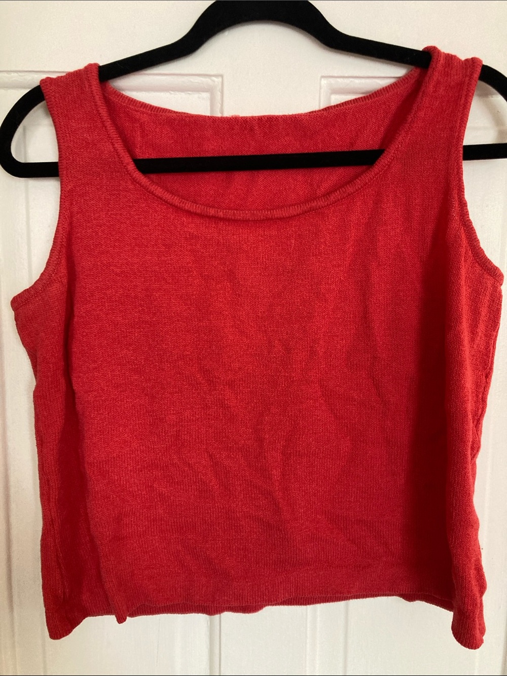 Classic Red Tank Top - Women